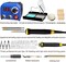 LH55-T2-NS2 Wood Burner kit offers adjustable temperature control ranging from 200℃ to 750℃,Wood Burning kit with 2 Detachable Wood Burning Tool Pens, 36 Wood burner Tips,professional wood burning kit